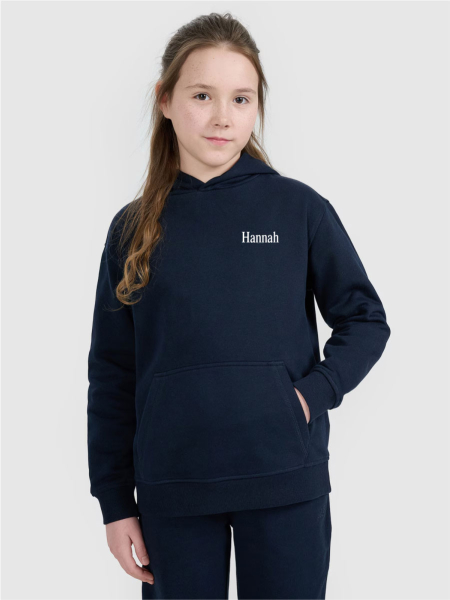 Kinder Kapuzensweatshirt - Dunkelblau - RVV BE